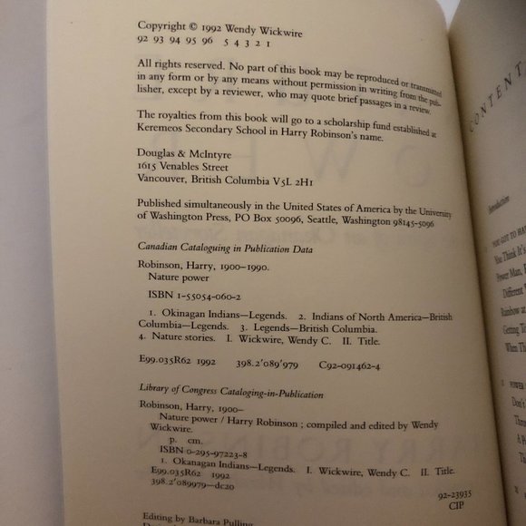 Nature power: In the spirit of an Okanagan storyteller Paperback – 1992 - Picture 7 of 10